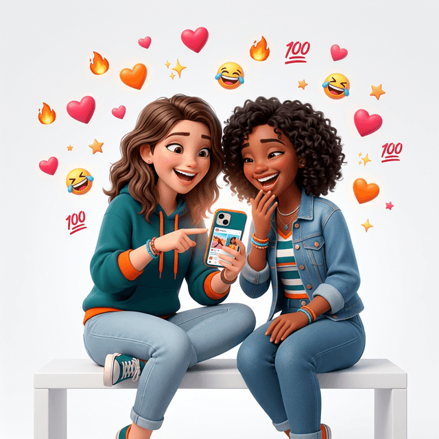 Friends sharing honest feedback